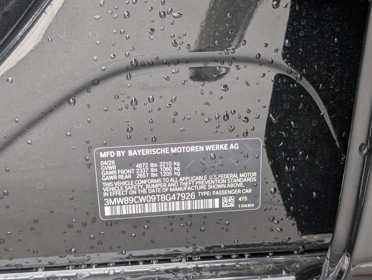 2026 BMW 3 Series 330i NA xDrive Roseville CA