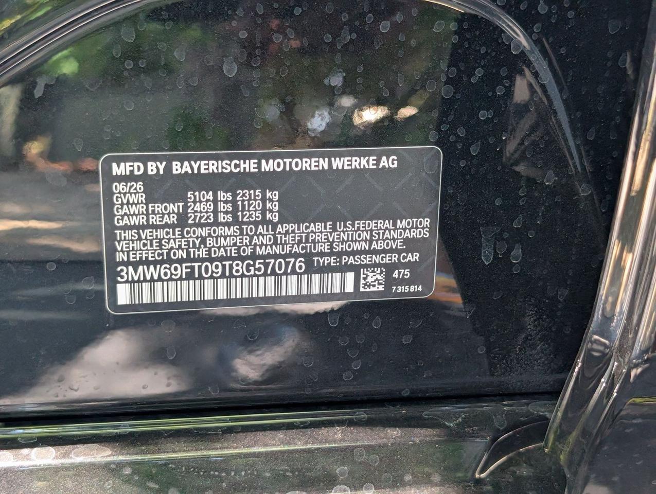 2026 BMW 3 Series M340i NA xDrive Roseville CA