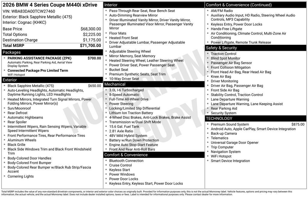 2026 BMW 4 Series M440i xDrive San Clemente CA