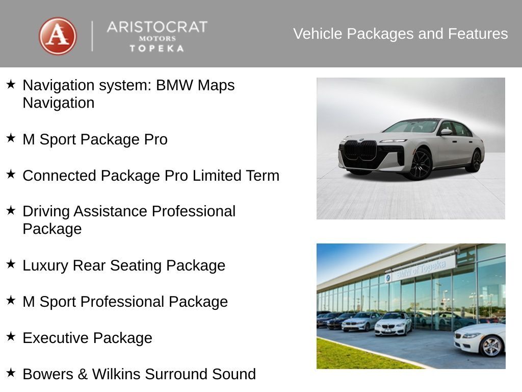 2026 BMW 7 Series 740i xDrive San Clemente CA