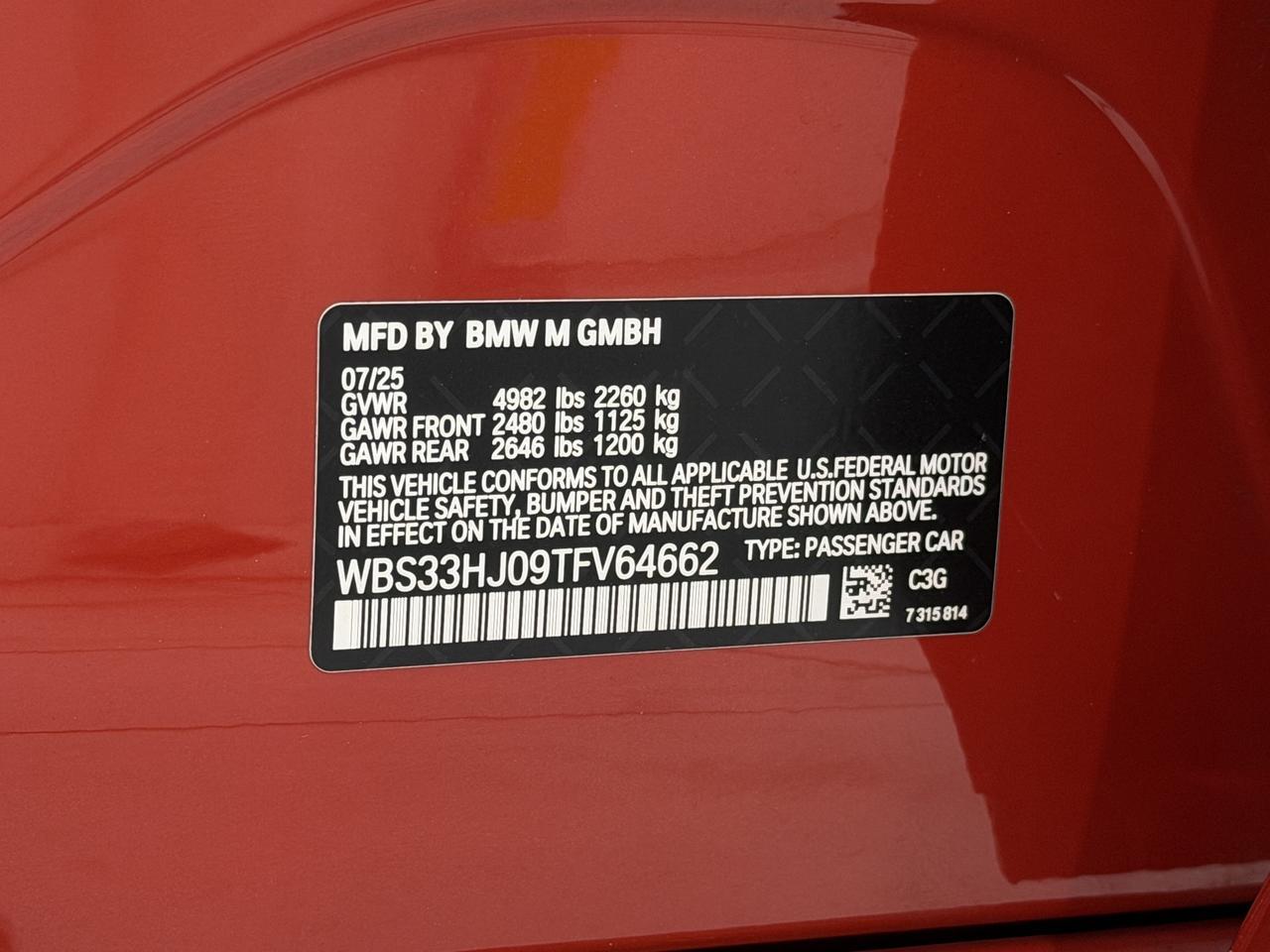 2026 BMW M3 Competition Xdrive Newark DE