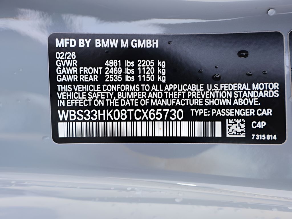 2026 BMW M4 Competition San Clemente CA