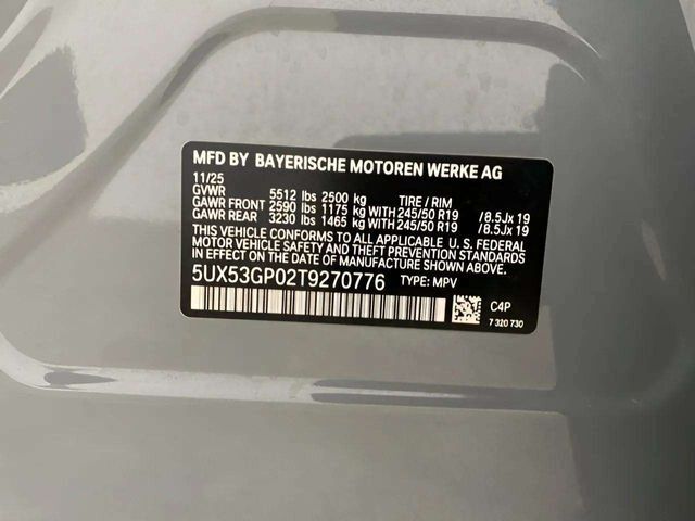 2026 BMW X3 30 xDrive M Sport Dallas TX