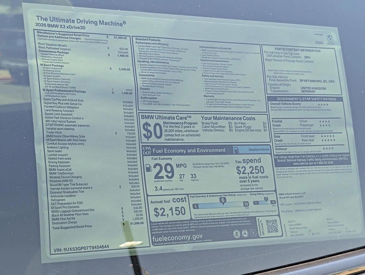 2026 BMW X3 30 xDrive Roseville CA