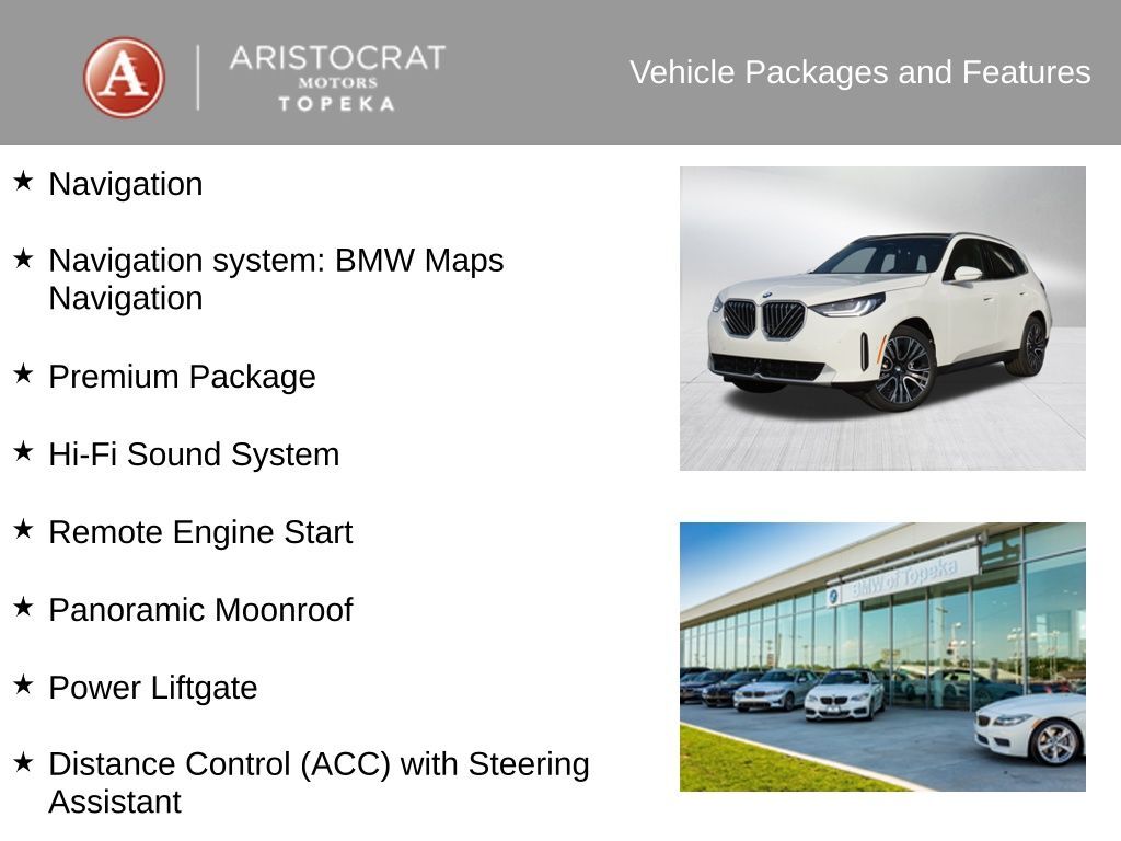 2026 BMW X3 30 xDrive San Clemente CA