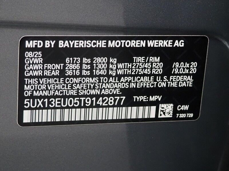 2026 BMW X5 sDrive40i *M SPORT PKG, HEADS-UP DISPLAY, NAVIGATION, LIVE COCKPIT PRO, SAFETY ALERTS, CURVED DISPLAY, PANORAMA MOONROOF, CLIMATE/MULTI-CONTOUR SEATS, HEATED STEERING, HARMAN/KARDON, WIRELESS CHARGING Round Rock TX