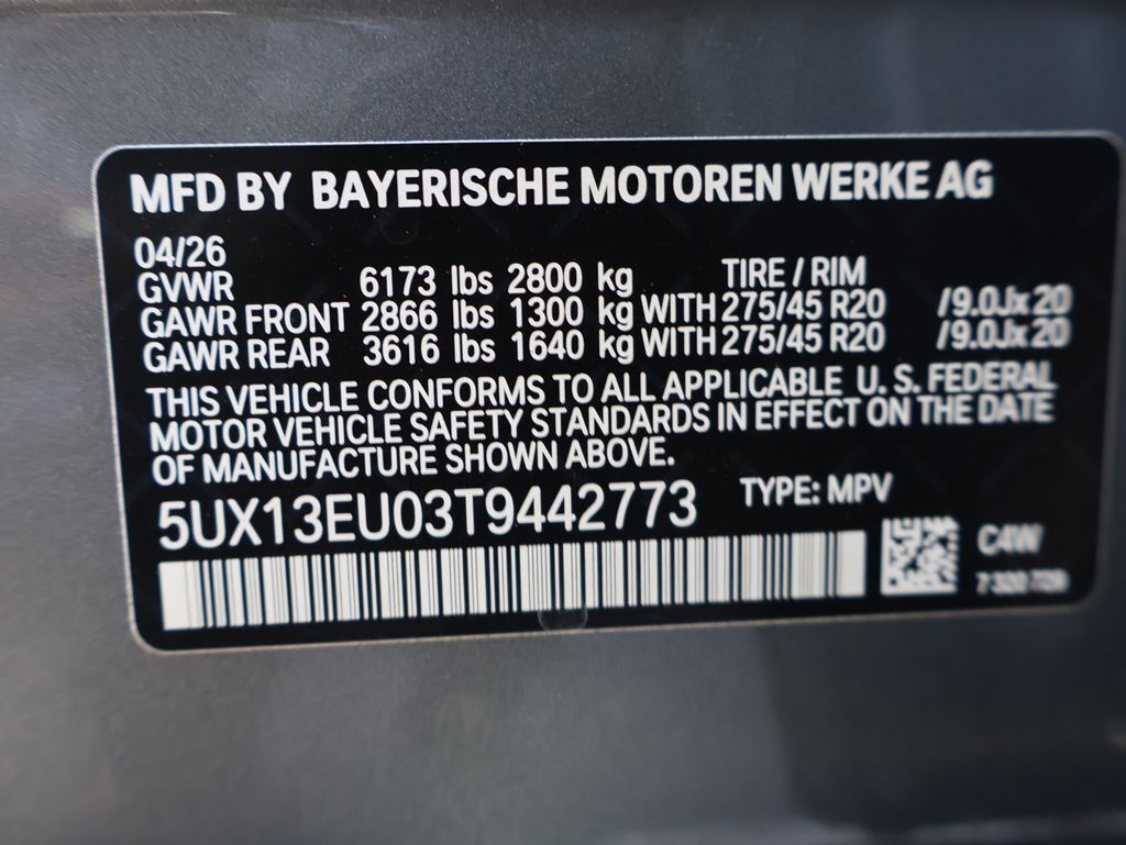 2026 BMW X5 sDrive40i San Clemente CA