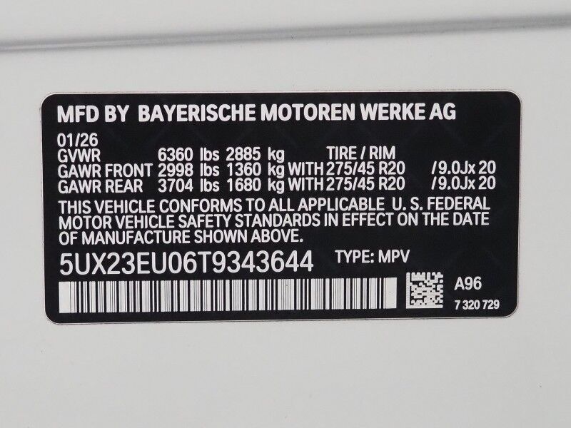 2026 BMW X5 xDrive40i AWD *M SPORT PKG, HEADS-UP DISPLAY, NAVIGATION, LIVE COCKPIT PRO, SAFETY ALERTS, CURVED DISPLAY, 360 CAMERAS, PANORAMA MOONROOF, CLIMATE/MULTI-CONTOUR SEATS, HEATED STEERING, HARMAN/KARDON, WIRELESS CHARGING Round Rock TX
