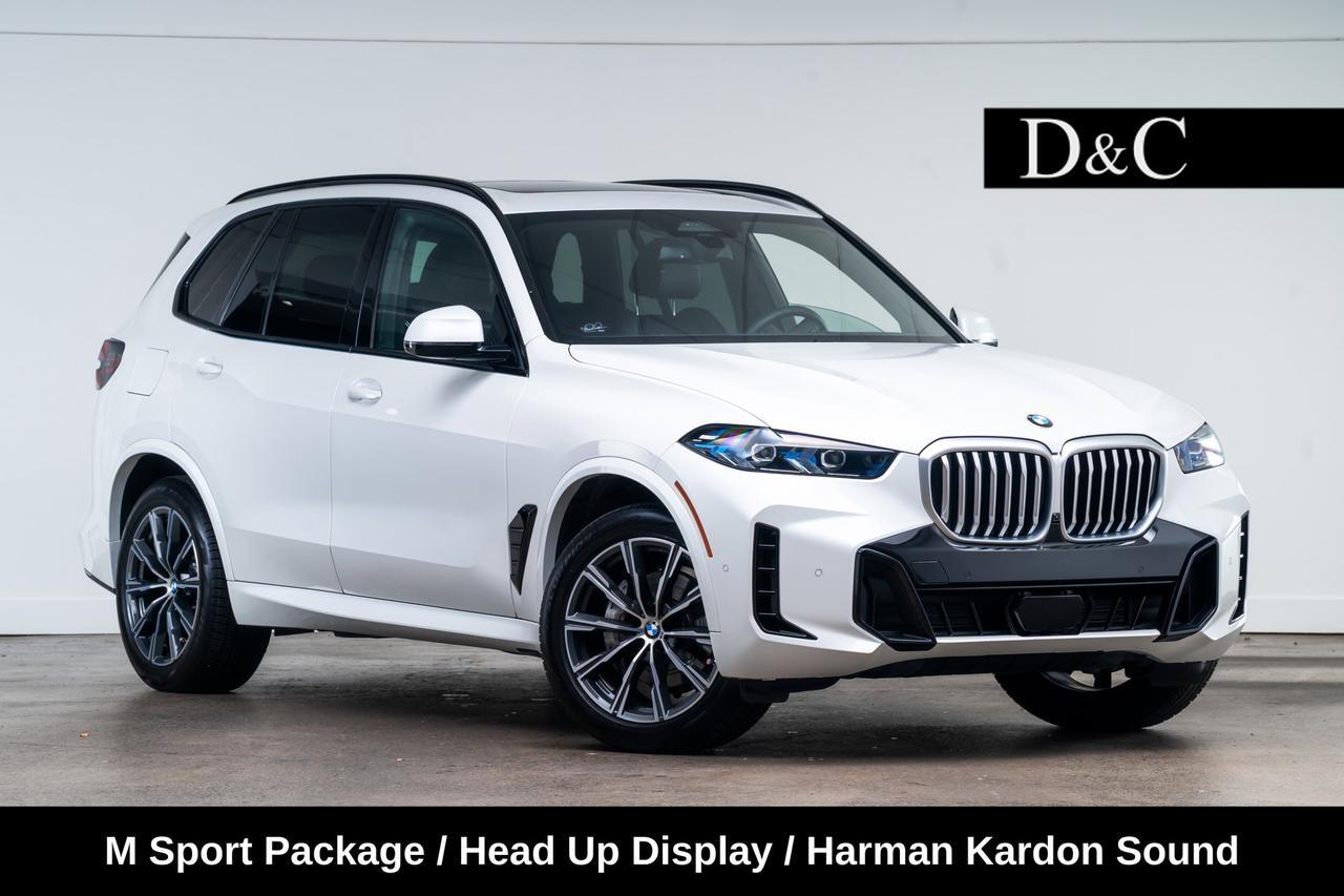2026 BMW X5 xDrive40i M Sport Package / Head Up Display / Harman Kardon