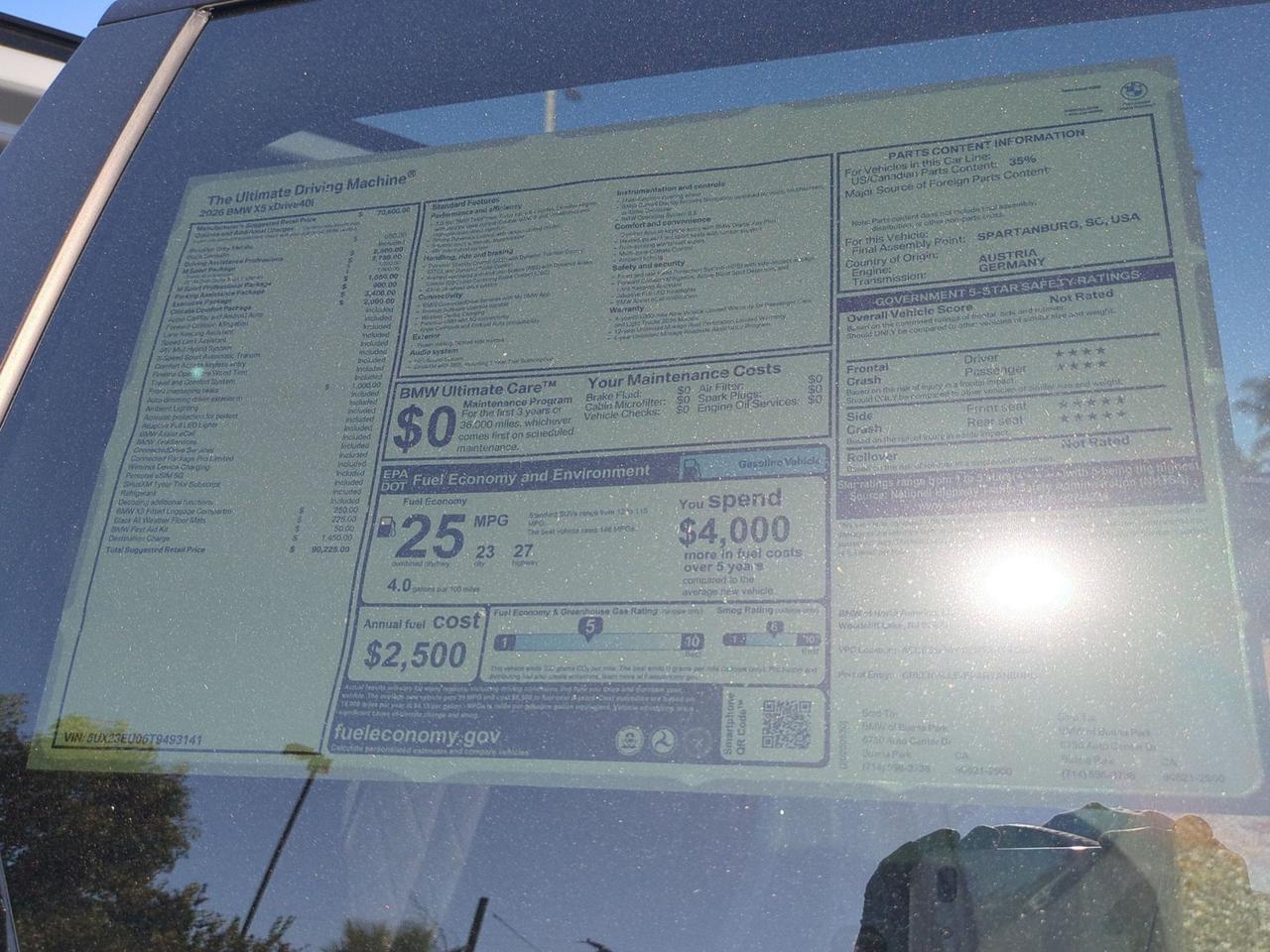 2026 BMW X5 xDrive40i Roseville CA