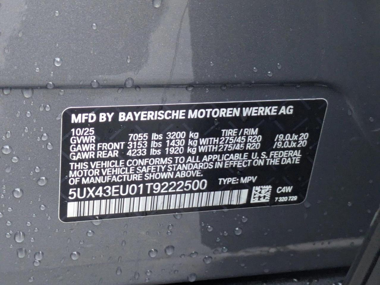 2026 BMW X5 xDrive50e Roseville CA
