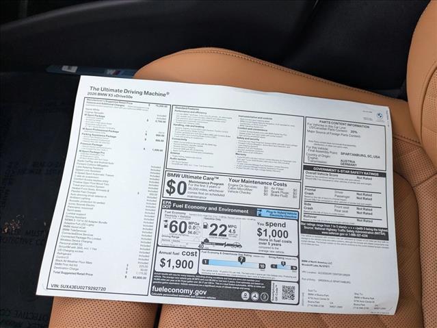 2026 BMW X5 xDrive50e Roseville CA