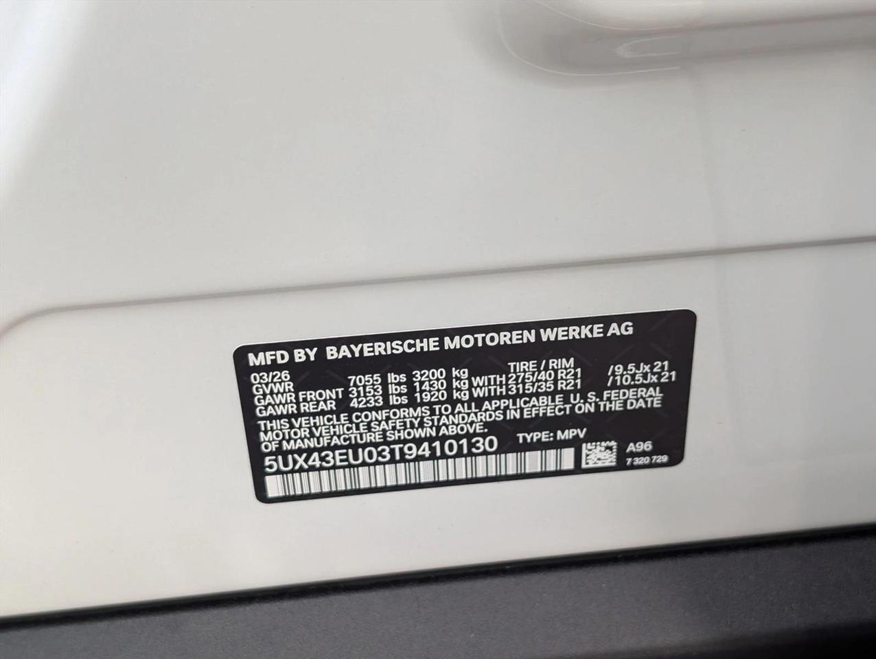 2026 BMW X5 xDrive50e Roseville CA