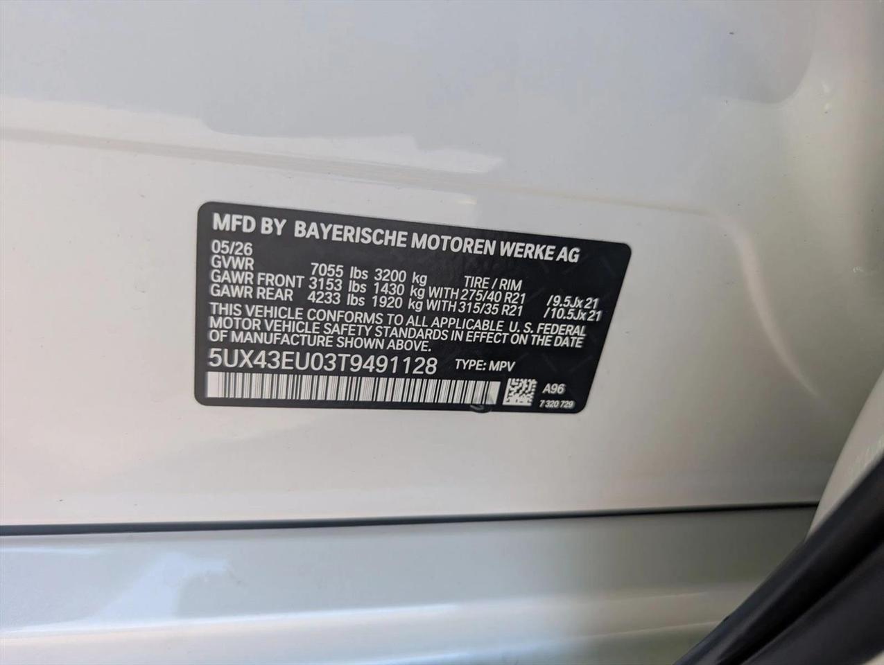 2026 BMW X5 xDrive50e Roseville CA