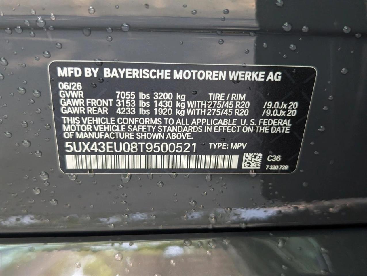 2026 BMW X5 xDrive50e Roseville CA