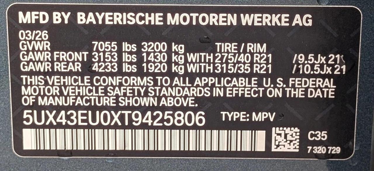 2026 BMW X5 xDrive50e Roseville CA