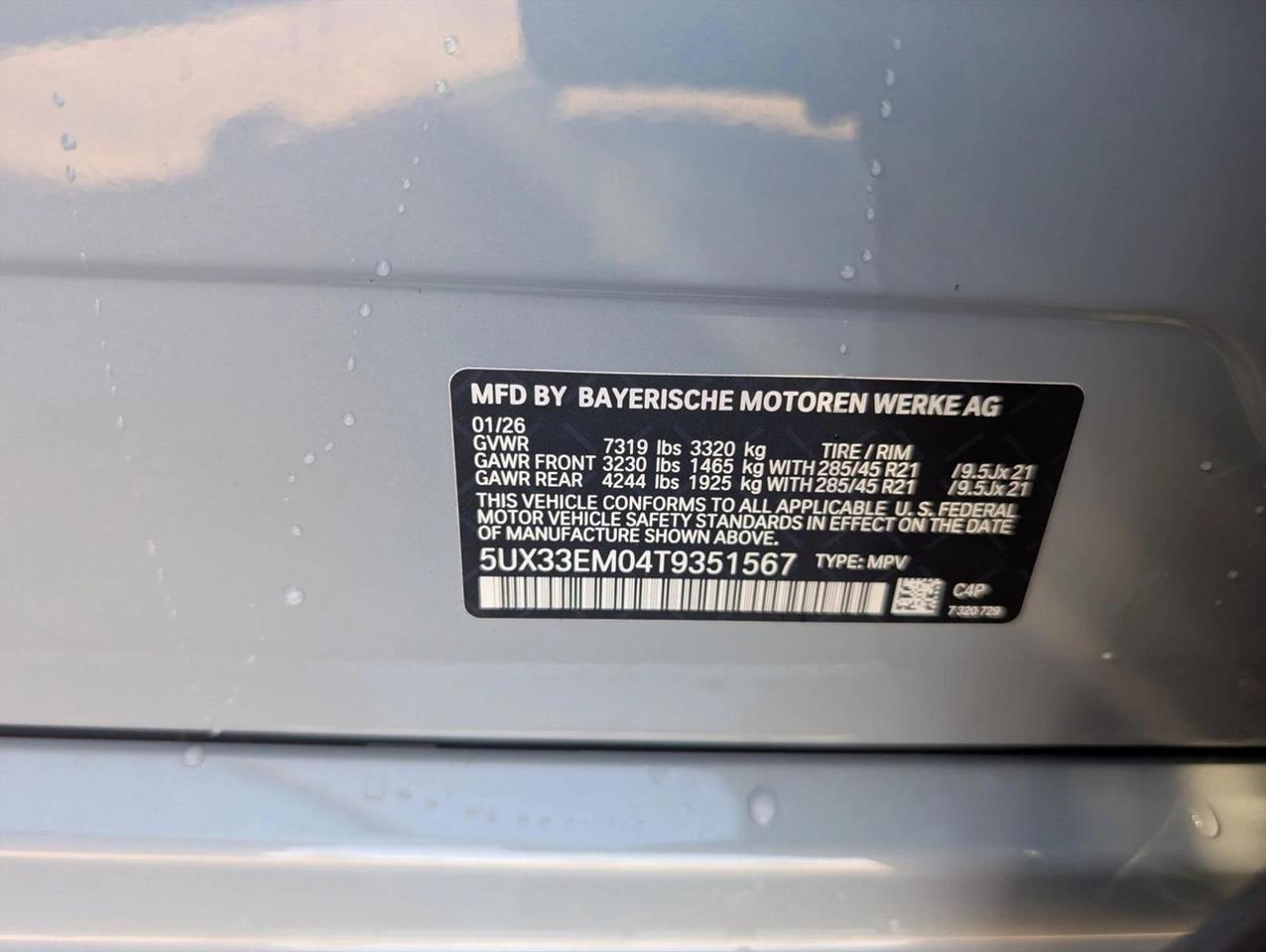 2026 BMW X7 M60i Roseville CA
