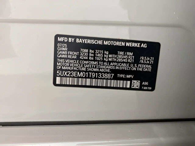 2026 BMW X7 xDrive40i Dallas TX