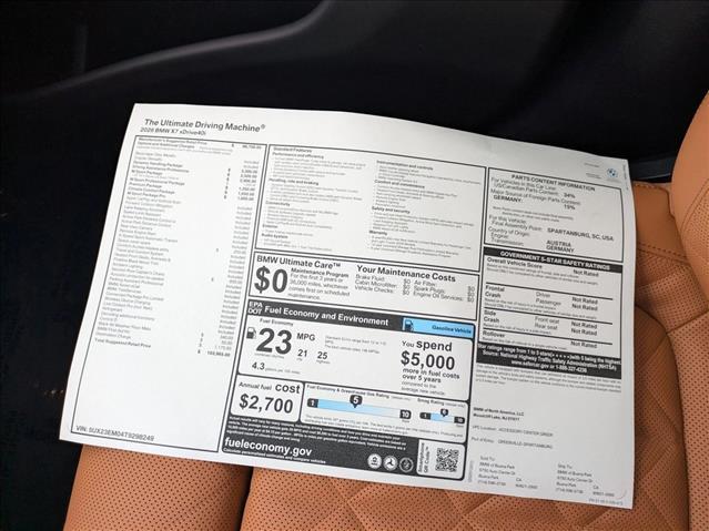 2026 BMW X7 xDrive40i Roseville CA