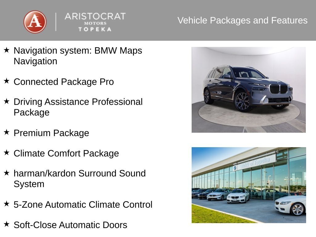 2026 BMW X7 xDrive40i San Clemente CA