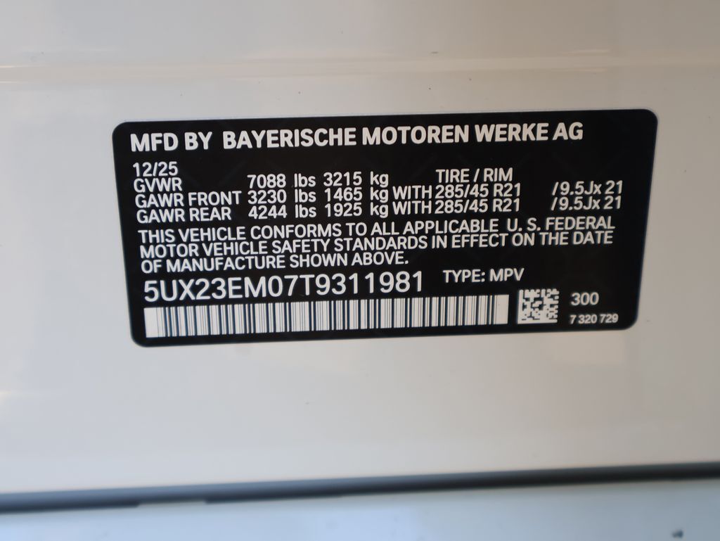 2026 BMW X7 xDrive40i San Clemente CA