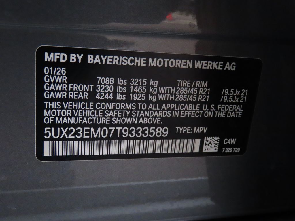 2026 BMW X7 xDrive40i San Clemente CA