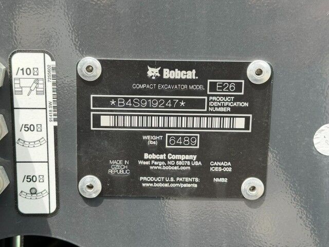 2026 BOBCAT BOBCAT E26 COMPACT EXCAVATOR Naples FL