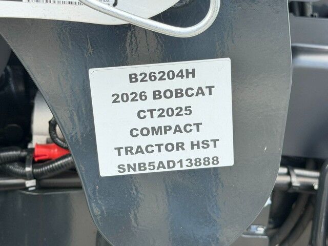 2026 BOBCAT CT2025 COMPACT TRACTOR HST Homestead FL