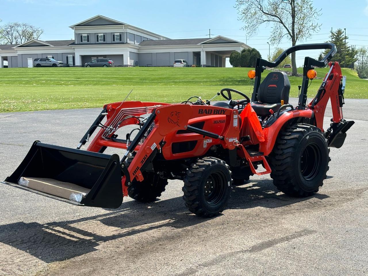 2026 Bad Boy 3026H With Loader and Backhoe Tractor Franklin OH