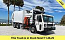 2026 Battle Motors LET2 28/31 yard Pac Tech Side Loader Garbage Truck