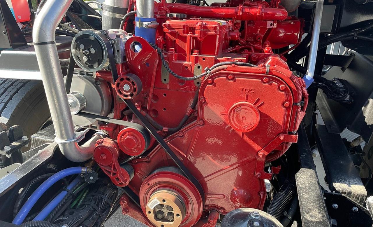 2026 Battle Motors LET2 28 yard Pac-Tech Rear Loader Garbage Truck Tampa FL