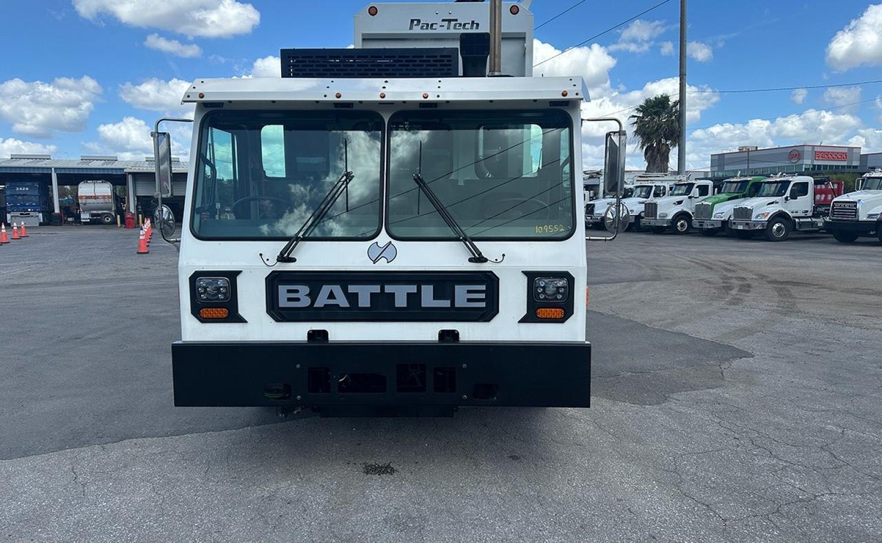 2026 Battle Motors RAIDER 28/31 yard Pac Tech Raptor Z Side Loader Garbage Truck