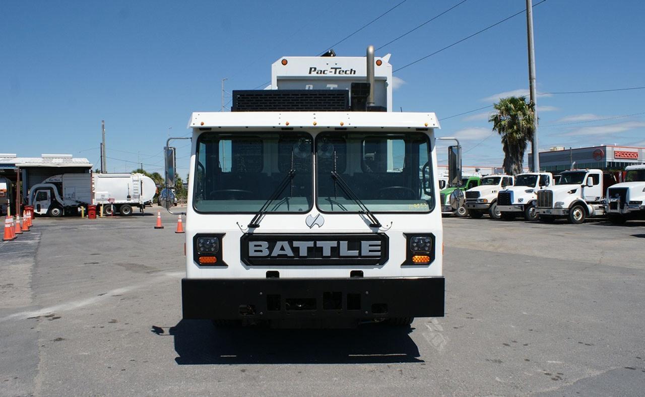 2026 Battle Motors RAIDER 28/31 yard Pac Tech Raptor Z Side Loader Garbage Truck Tampa FL