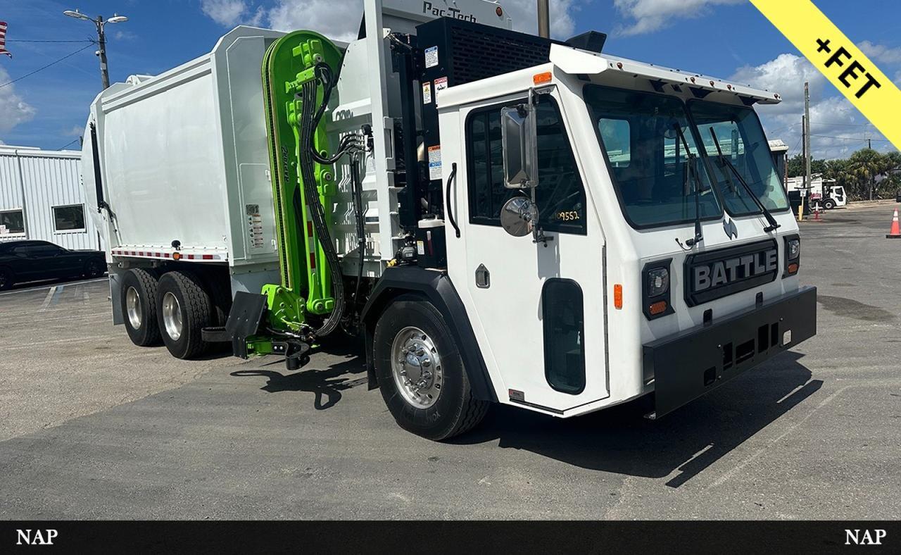 2026 Battle Motors RAIDER 28/31 yard Pac Tech Raptor Z Side Loader Garbage Truck