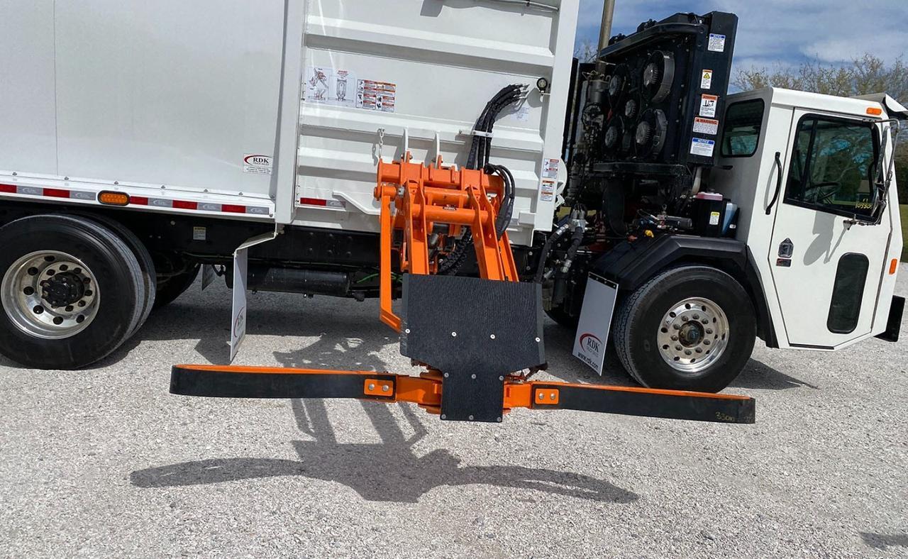 2026 Battle Motors RAIDER 28/31 yard Pac Tech Raptor Z Side Loader Garbage Truck