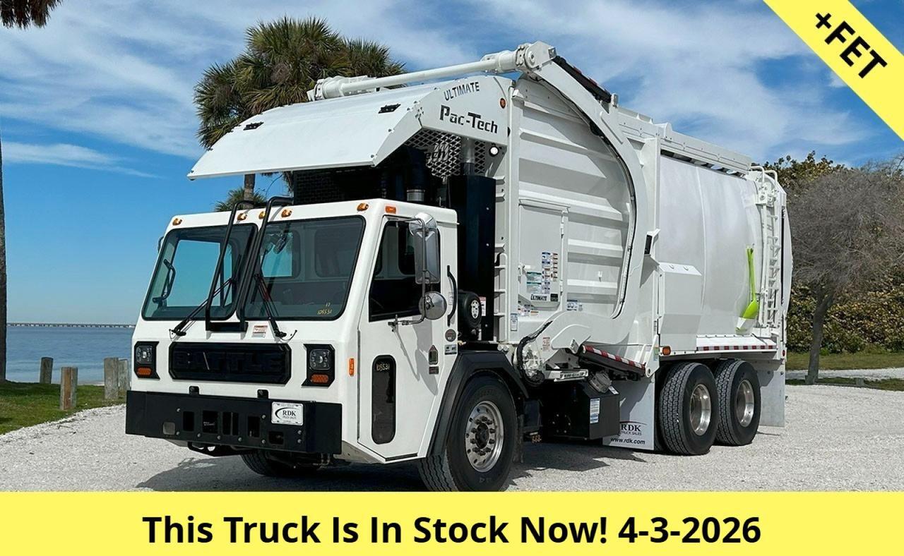 2026 Battle Motors Raider 40 Yard Pac Tech Front Loader Garbage Truck Tampa FL