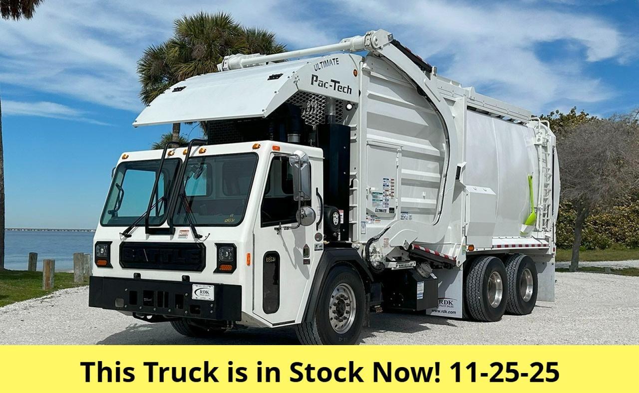 2026 Battle Motors Raider 40 Yard Pac Tech Front Loader Garbage Truck