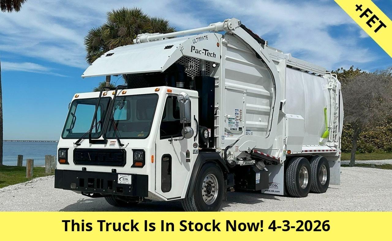 2026 Battle Motors Raider 40 Yard Pac Tech Front Loader Garbage Truck
