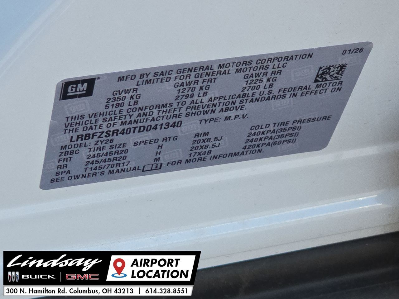 2026 Buick Envision Avenir Columbus OH