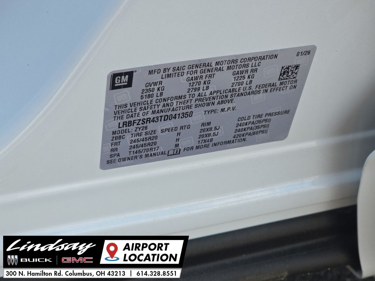 2026 Buick Envision Avenir Columbus OH