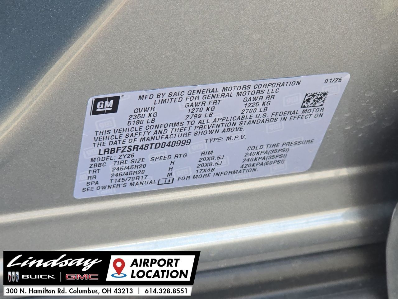 2026 Buick Envision Avenir Columbus OH