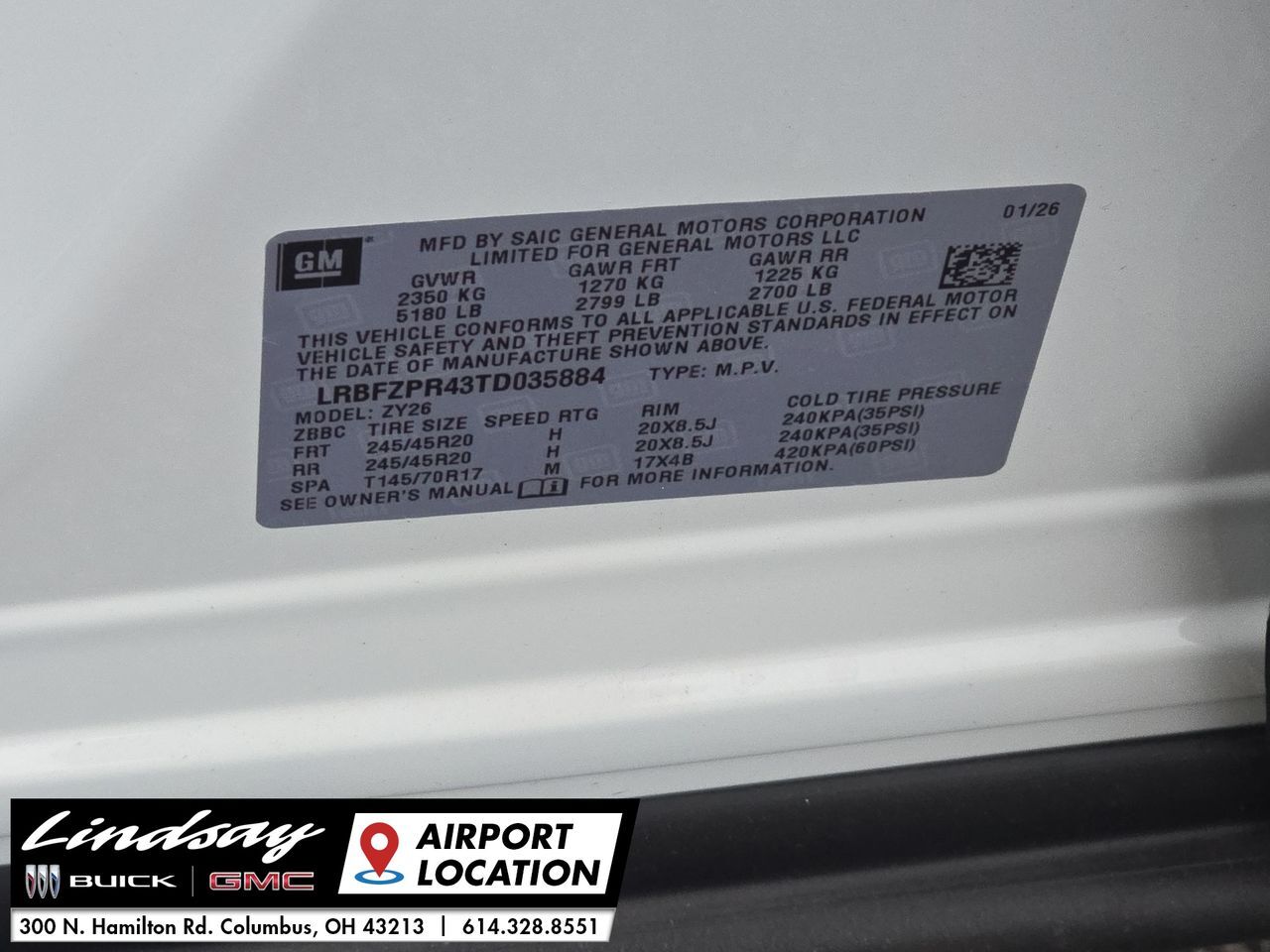 2026 Buick Envision Sport Touring Columbus OH