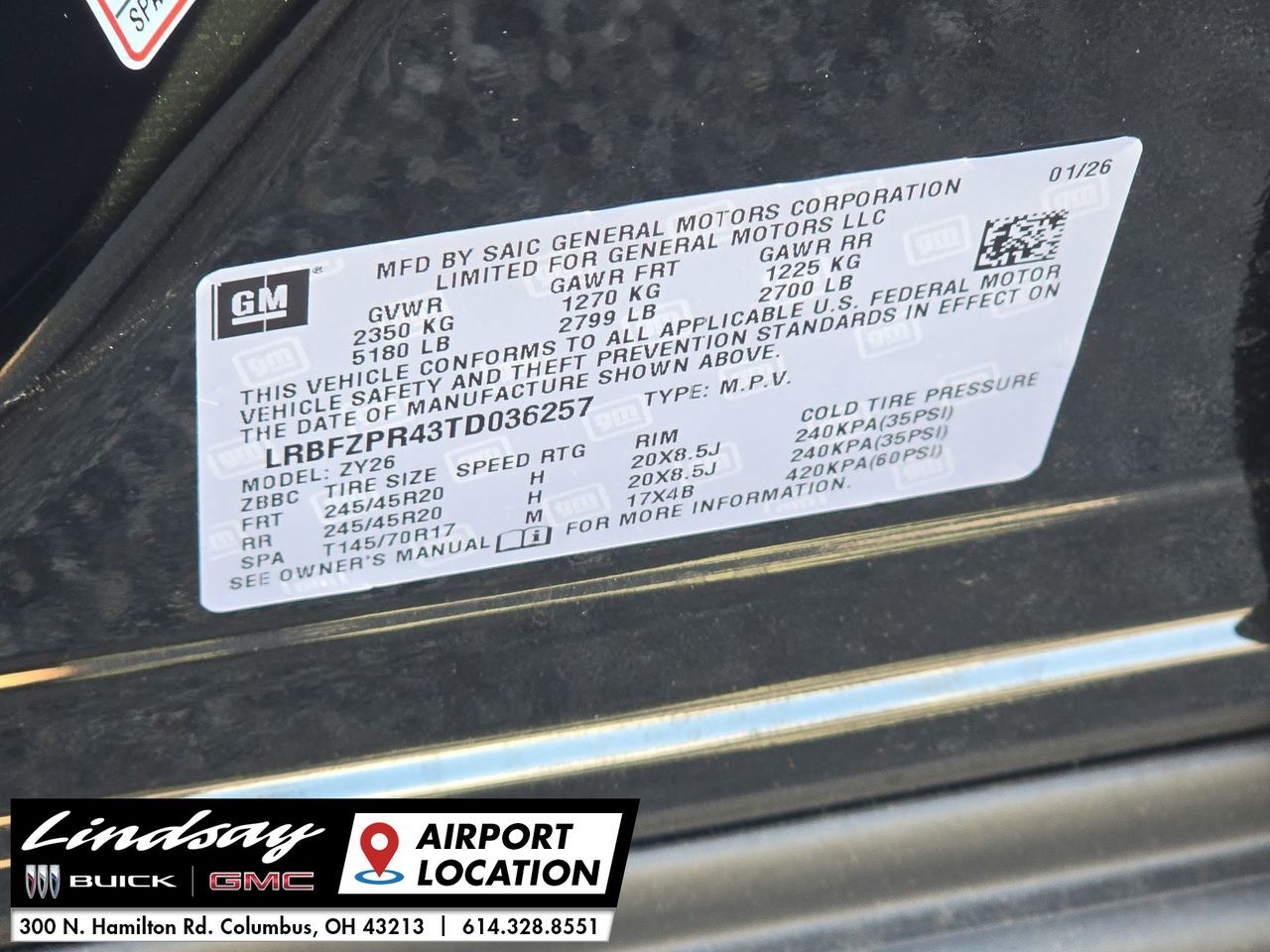 2026 Buick Envision Sport Touring Columbus OH