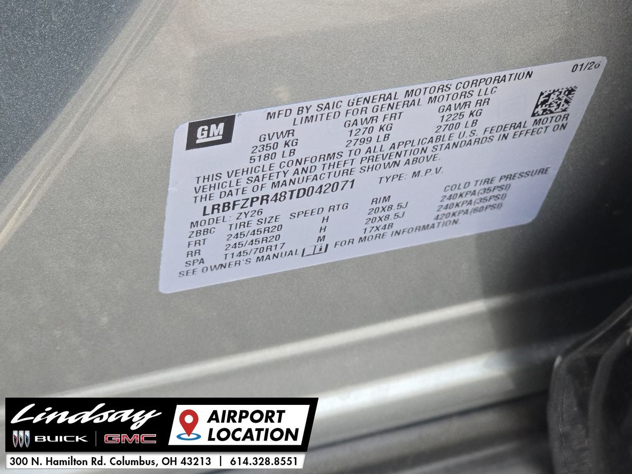 2026 Buick Envision Sport Touring Columbus OH
