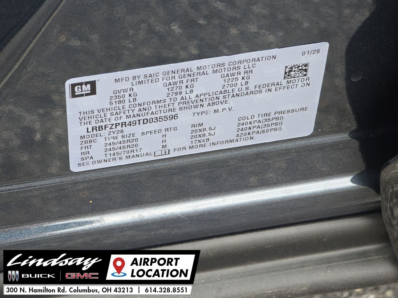 2026 Buick Envision Sport Touring Columbus OH