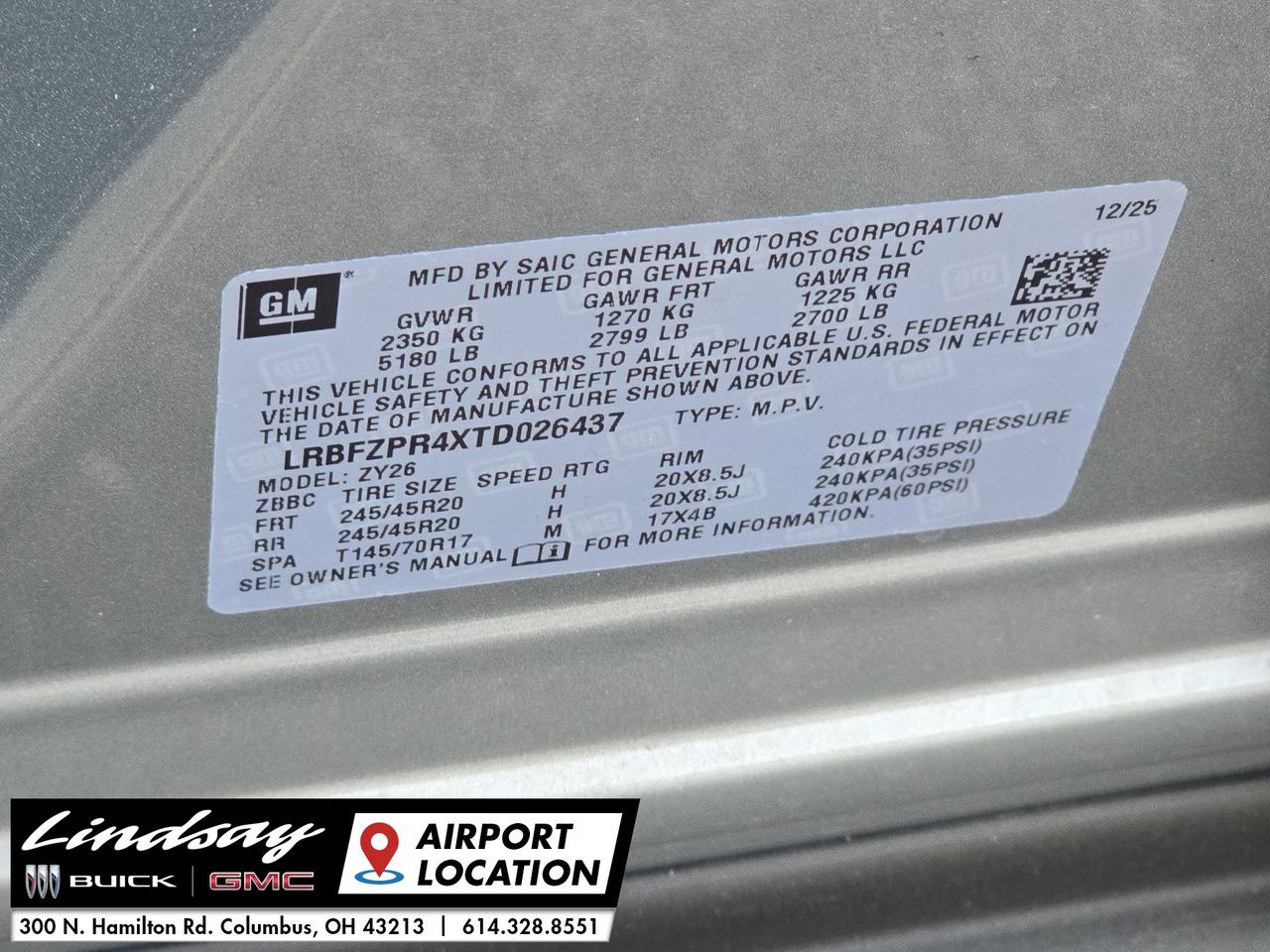 2026 Buick Envision Sport Touring Columbus OH