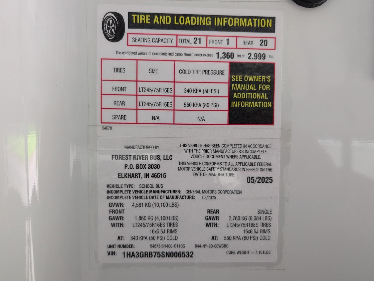 2026 CHEVROLET Magellan SRW Johnstown NY
