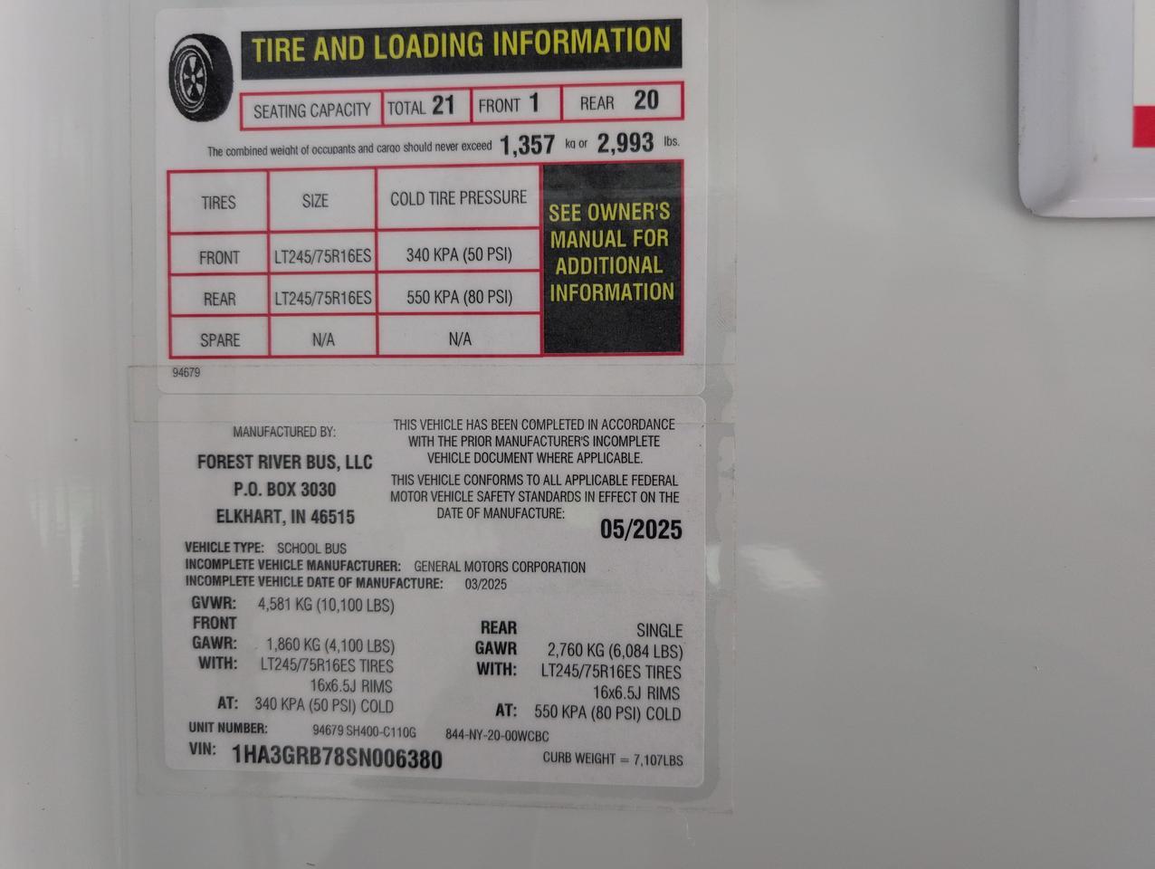 2026 CHEVROLET MAGELLAN SRW SRW Johnstown NY