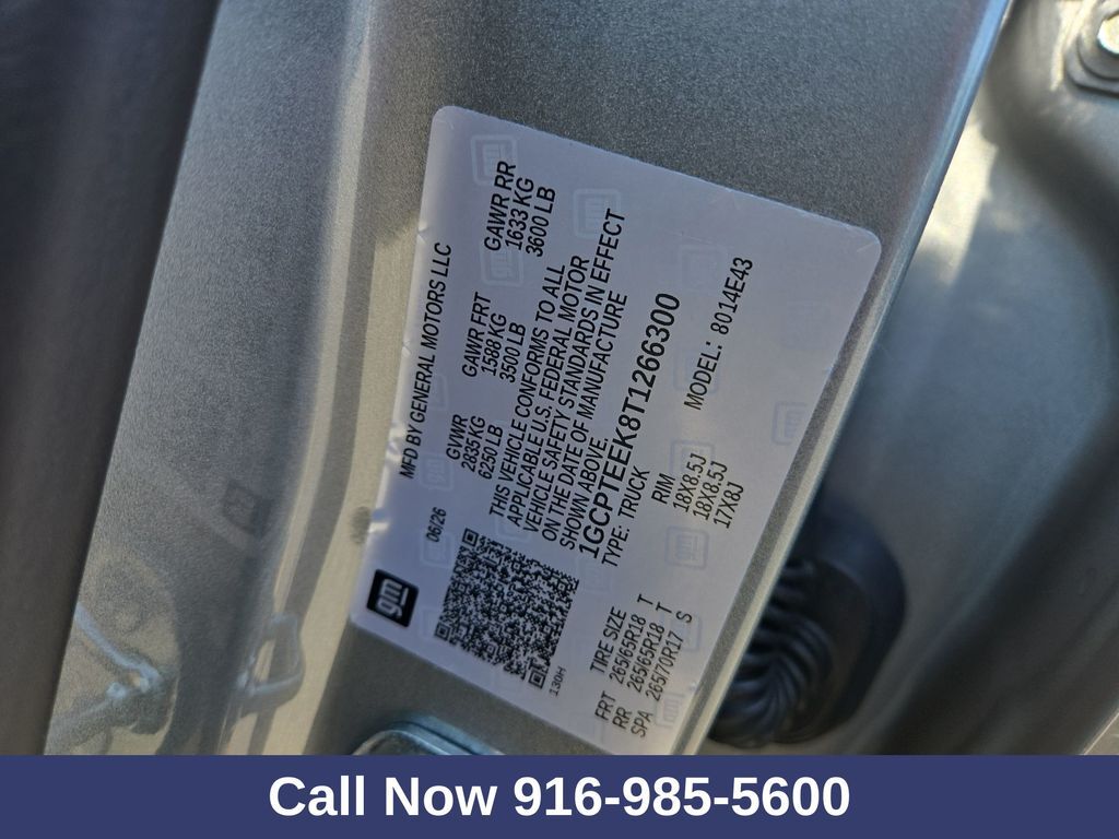 2026 Chevrolet Colorado Trail Boss Folsom CA