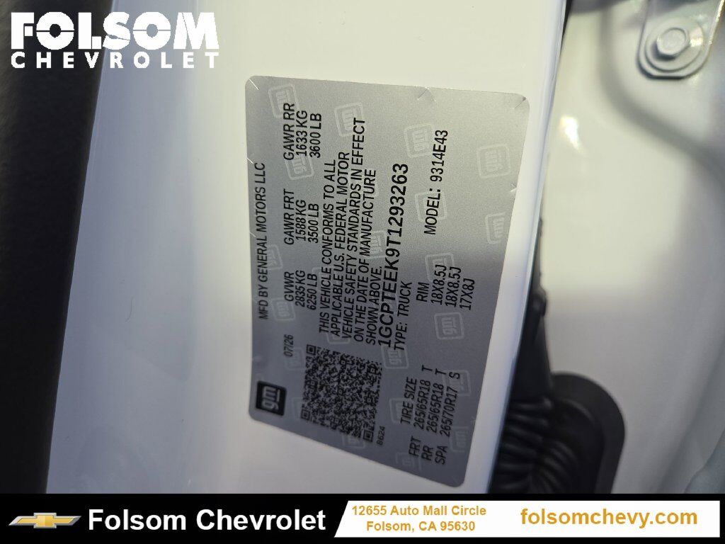 2026 Chevrolet Colorado Trail Boss Folsom CA
